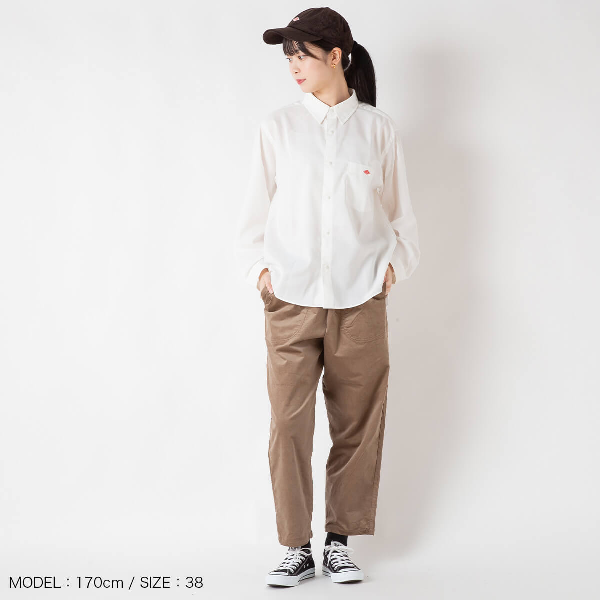 【正規取扱店】 ダントン イージーパンツ 28Wストレッチコーデュロイ DANTON WOMEN'S STRETCH CORDUROY EASY PANTS ウィメンズ レディース #JD-2540 SRC ボトムス パンツ コーデュロイ ロングパンツ おしゃれ キャンプ アウトドア canpanera-10094290 OutdoorStyle サンデーマウンテン サンプル画像3