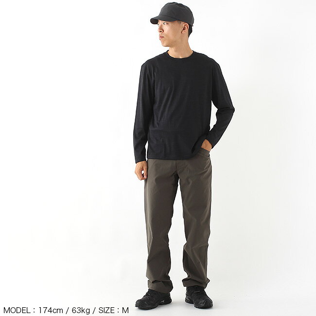 【SALE Max50%OFF】【ラスト1点】スーパーナチュラル JP140エブリデイ ロングスリーブTシャツ ユニセックス トップス ロングTシャツ 長袖 ヨガ ピラティス トレーニング フィットネス キャンプ アウトドア canpanera-10102082 OutdoorStyle サンデーマウンテン サンプル画像2