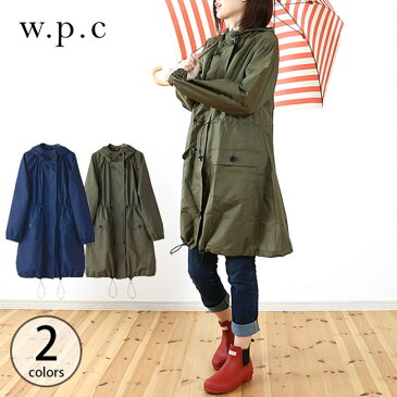 ワールドパーティー モッズコート w.p.c MODS COAT レインウェア カッパ 合羽 レイングッツ レディース 傘 雨 撥水 フード 収納バッグ
