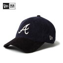 ニューエラ 9TWENTY CS MLB 8W コーデュロイ アトランタ・ブレーブス NEW ERA 9TWENTY Corduroy Atlanta Braves メンズ レディース ユニセックス 14668032 帽子 キャップ 野球帽 デイリーユース シンプル おしゃれ キャンプ アウトドア
