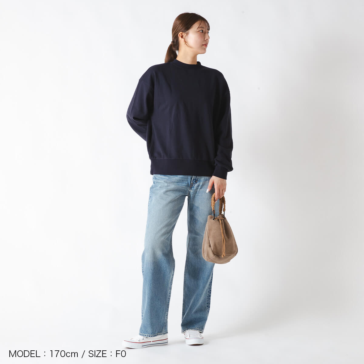 【ラスト1点】ザ シンゾーン クレメンタインスウェットシャツ THE SHINZONE CLEMENTINE SWEATSHIRT レディース ウィメンズ 25AMSCU14 トップス スウェット 裏毛 薄手 おしゃれ キャンプ アウトドア canpanera-10098933 OutdoorStyle サンデーマウンテン サンプル画像3