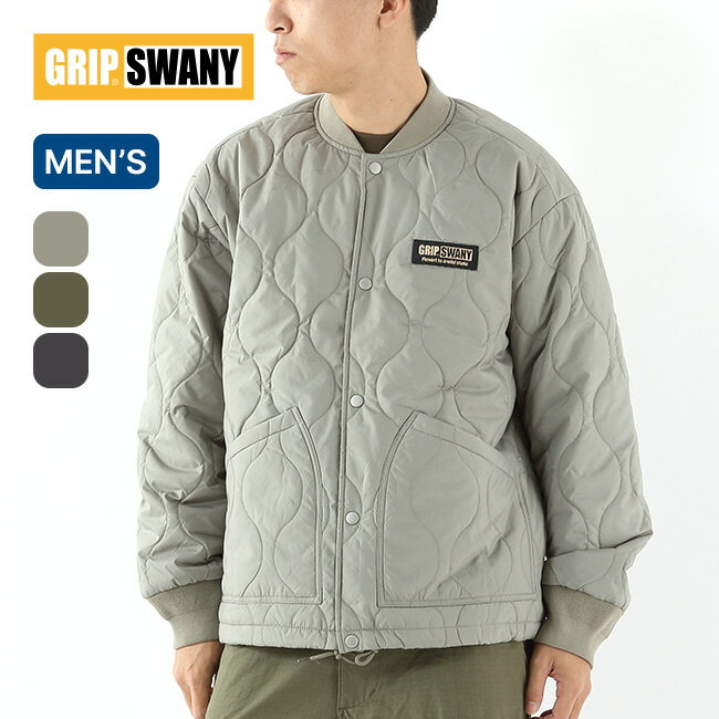 【SALE Max50%OFF】グリップスワニー ウォーターリペレントキルティングブルゾン GRIP SWANY WATER REPELLENT QUILTING BLOUSON GSMJ-054 メンズ アウター ジャケット 撥水 おしゃれ キャンプ アウトドア