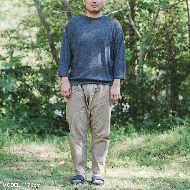 【SALE Max30%OFF】ペーパースカイウェア×一二 ドゥモアウィズレス 3/4スリーブ PAPERSKY WEAR×一二 DMWL - Three Quarter Sleeve ユニセックス メンズ ウィメンズ レディース PS252008 Tシャツ 七分袖 クルーネック ワッフル素材 おしゃれ キャンプ アウトドア canpanera-10102348 OutdoorStyle サンデーマウンテン サンプル画像3