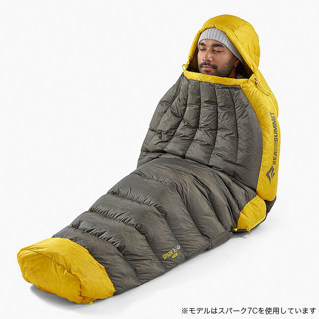 シートゥサミット スパーク-9C ロング SEA TO SUMMIT SPARK ST81453 寝袋 シュラフ マミー ミイラ 保温 ダウン 災害 防災 車中泊 キャンプ アウトドア canpanera-10102354 OutdoorStyle サンデーマウンテン サンプル画像2