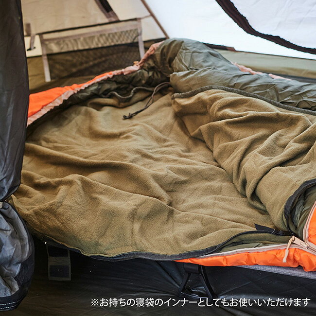 スナグパック フリースライナー Snugpak SP02620OD 寝袋 シュラフ 寝具 ミイラ 車中泊 災害 おしゃれ キャンプ アウトドア canpanera-10095631 OutdoorStyle サンデーマウンテン サンプル画像3