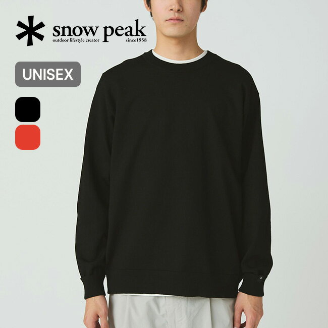 スノーピーク ウォッシャブルウールクルーネックニット snow peak Washable Wool Crewneck Knit メンズ レディース ユニセック...