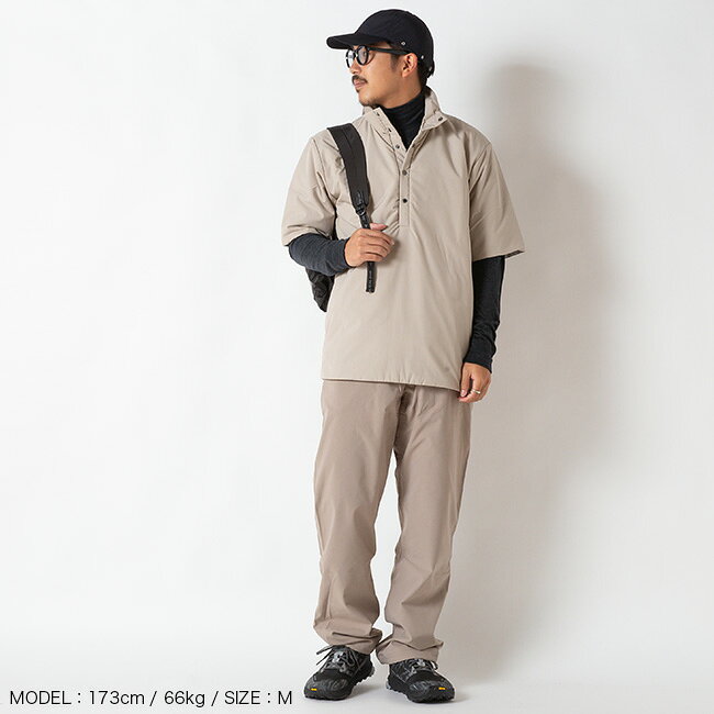 【SALE Max50%OFF】フーディニ オールウェザーT-ネック ユニセックス HOUDINI All Weather T-Neck メンズ レディース 800095 インサレーション 中綿ジャケット 半袖 ショートスリーブ 中間着 防寒 アウター プリマロフト 防風 速乾 キャンプ アウトドア canpanera-10079482 OutdoorStyle サンデーマウンテン サンプル画像2