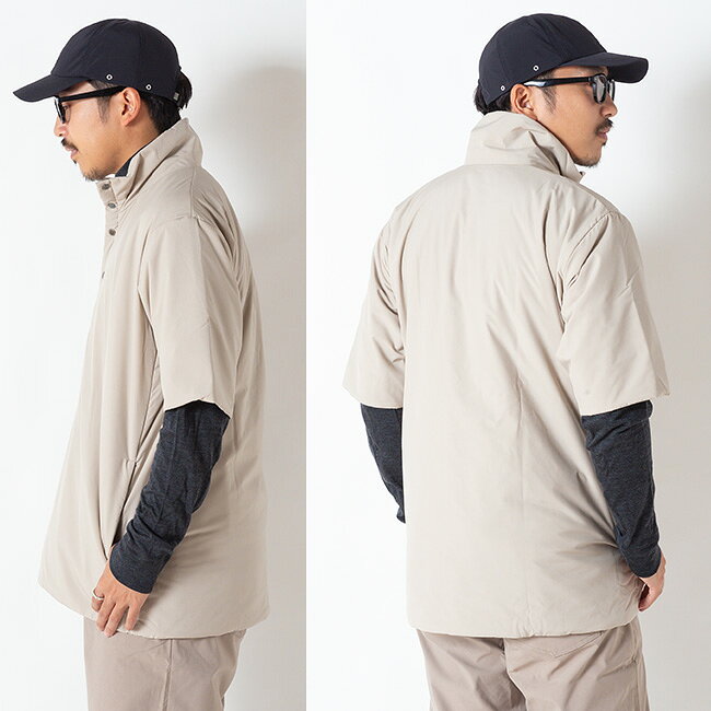 【SALE Max50%OFF】フーディニ オールウェザーT-ネック ユニセックス HOUDINI All Weather T-Neck メンズ レディース 800095 インサレーション 中綿ジャケット 半袖 ショートスリーブ 中間着 防寒 アウター プリマロフト 防風 速乾 キャンプ アウトドア canpanera-10079482 OutdoorStyle サンデーマウンテン サンプル画像3