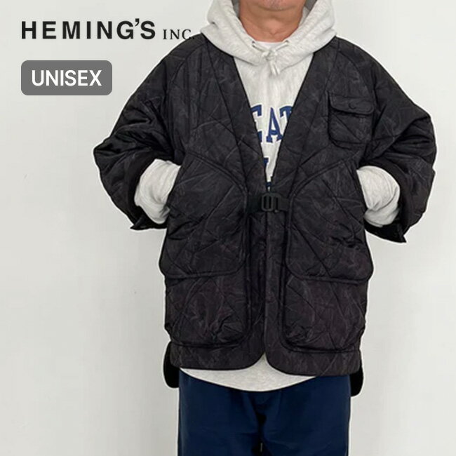 【ラスト1点】ヘミングス ダンテン ハンターダンテン SRTC HEMING'S DAN-TEN メンズ レディース ユニセックス 78611 トップス 上着 半纏 羽織り物 防寒 おしゃれ キャンプ アウトドア