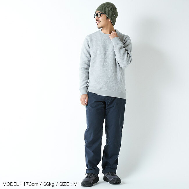 【SALE Max40%OFF】フーディニ アルトウールクルー メンズ HOUDINI Alto Wool Crew メンズ 830035 トップス セーター インナー クルーネック デイリーユース 登山 スキー おしゃれ キャンプ アウトドア canpanera-10095519 OutdoorStyle サンデーマウンテン サンプル画像3