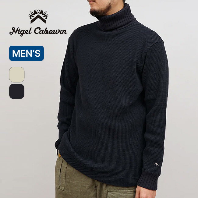 ナイジェルケーボン タートルネックワッフル メンズ NIGEL CABOURN turtleneck waffle 8051-00-20025 Tシャツ ティシャツ 長袖 ロングスリーブ ロンT カットソー トップス おしゃれ キャンプ アウトドア