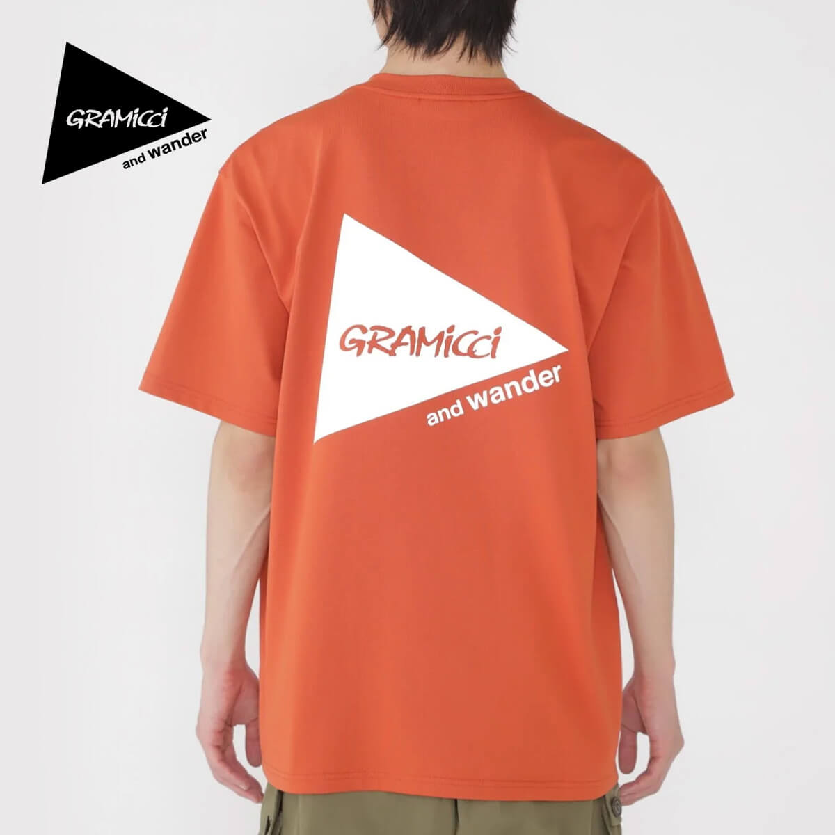 ߥߥɥ ХåץTee GRAMICCIand wander backprint tee ˥å   ǥ...