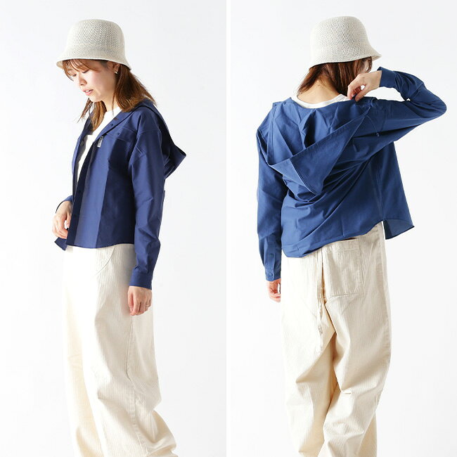 リッジマウンテンギア フーデッドロングスリーブシャツ【ウィメンズ】 RIDGE MOUNTAIN GEAR Hooded Long Sleeve Shirt レディース トップス フーディ アウター 羽織り フェス おしゃれ キャンプ アウトドア canpanera-10104216 OutdoorStyle サンデーマウンテン サンプル画像3