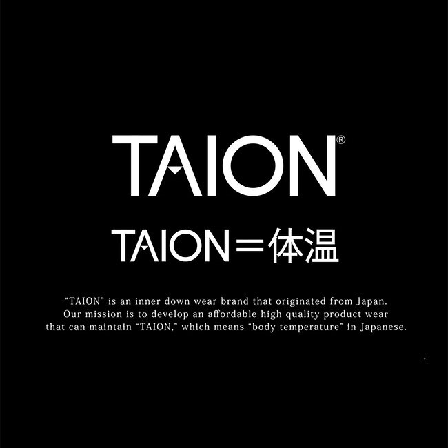 【SALE Max40%OFF】タイオン ミリタリー クルーネックWジップ ダウンジャケット ユ...
