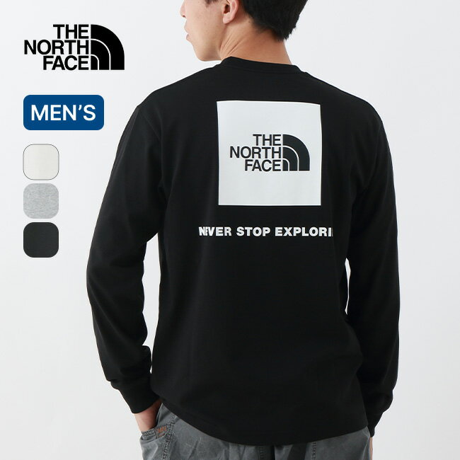 楽天OutdoorStyle サンデーマウンテンザ・ノース・フェイス ノースフェイス L/SバックスクエアロゴTee ユニセックス THE NORTH FACE L/S Back Square Logo Tee メンズ レディース NT32442 トップス Tシャツ ロングスリーブ ロンT 長袖 バックロゴ グラフィック 綿 速乾 おしゃれ キャンプ アウトドア