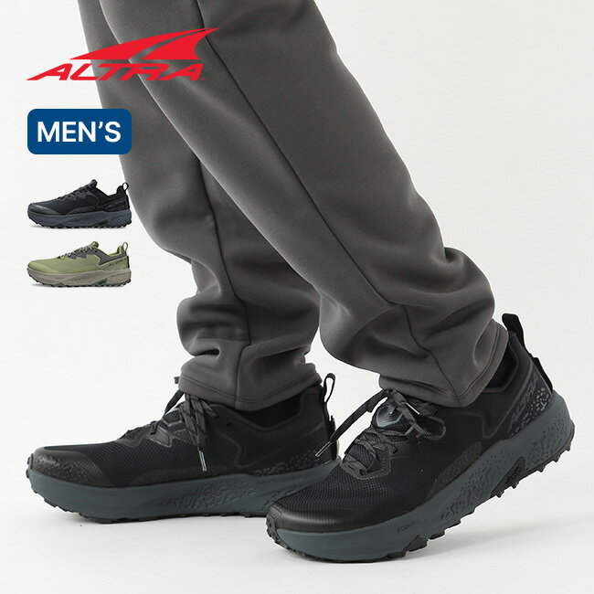 アルトラ ティンプ5 メンズ ALTRA 靴 スニーカー シューズ カジュアル クッション トレイルランニング ハイキング 登山 黒 おしゃれ キャンプ アウトドア