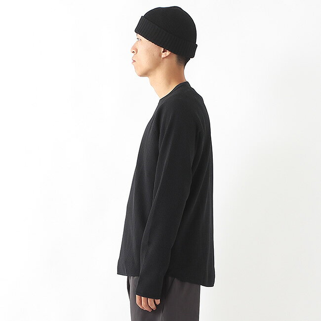 ゴールドウィン ワッフルライトL/S Tシャツ ユニセックス GOLDWIN WF Light L/S T-shirt メンズ レディース GL45142 トップス ロンT 長袖 無地 吸汗速乾 UVカット UPF50＋ ポリエステル100 ソロテックス おしゃれ キャンプ アウトドア canpanera-10088271 OutdoorStyle サンデーマウンテン サンプル画像3