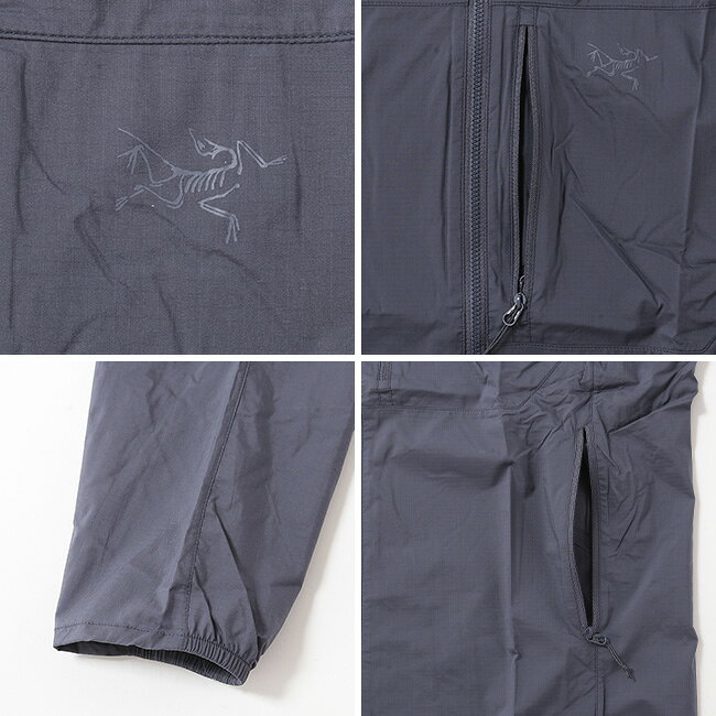 アークテリクス スコーミッシュジャケット メンズ ARC'TERYX Squamish Jacket M アウター 羽織り ウィンドシェル スタンドカラー 軽量 arcteryx おしゃれ キャンプ アウトドア