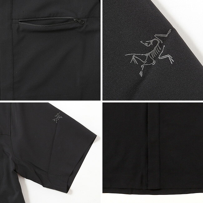 アークテリクス スカイラインSSシャツ メンズ ARC'TERYX Skyline SS Shirt M 襟シャツ 半袖 ショートスリーブ トップス arcteryx おしゃれ キャンプ アウトドア