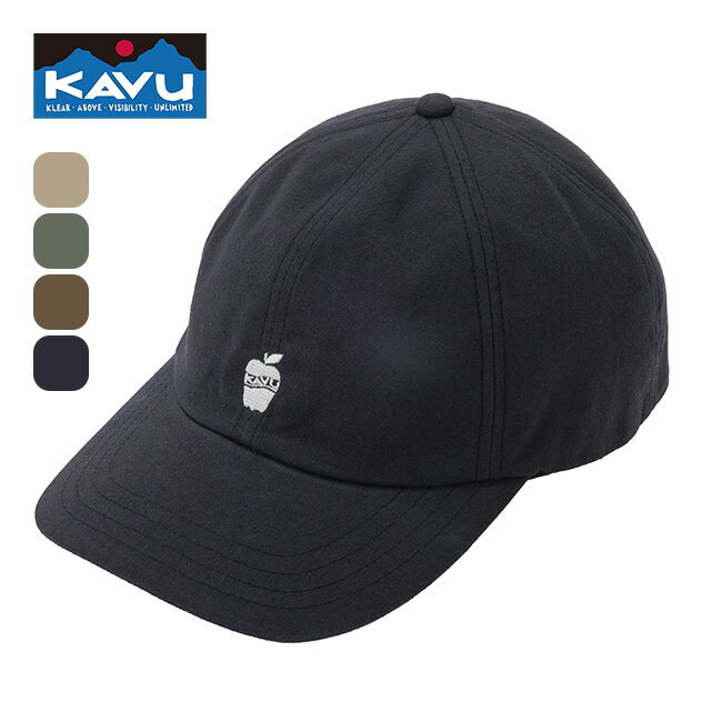 Rakuten - 【SALE Max20%OFF】カブー アップルキャップ KAVU ユニセックス メンズ レディース 19822454 帽子 ヘッドウェア 刺繍 おしゃれ キャンプ アウトドア