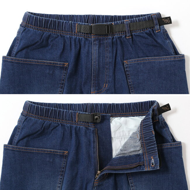 グラミチ デニムガーデンパンツ GRAMICCI DENIM GARDEN PANT ユニセックス メンズ レディース GUP6-S2024 ロングパンツ ボトムス テーパード ポケット 高ストレッチ ワークパンツ イージー フェス おしゃれ キャンプ アウトドア - Image 2