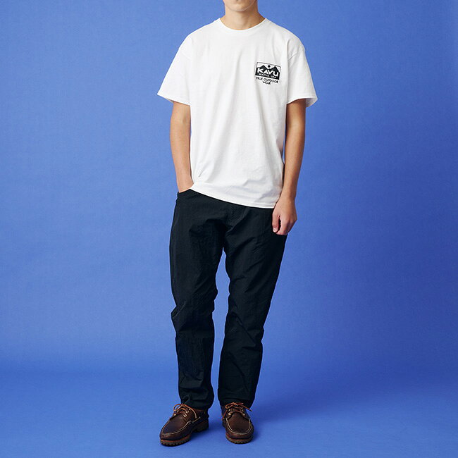 カブー トゥルーロゴTee KAVU TRUE LOGO Tee メンズ 19822465 Tシャツ 半袖シャツ おしゃれ キャンプ アウトドア canpanera-10057559 OutdoorStyle サンデーマウンテン サンプル画像2