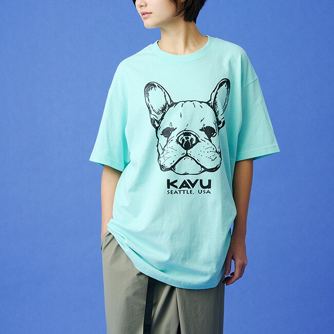 【SALE Max50%OFF】カブー ドッグTee KAVU Dog Tee メンズ 19822484 19822485 19822486 Tシャツ トップス 半袖 ショートスリーブ 犬 イラスト おしゃれ キャンプ アウトドア canpanera-10080510 OutdoorStyle サンデーマウンテン サンプル画像3