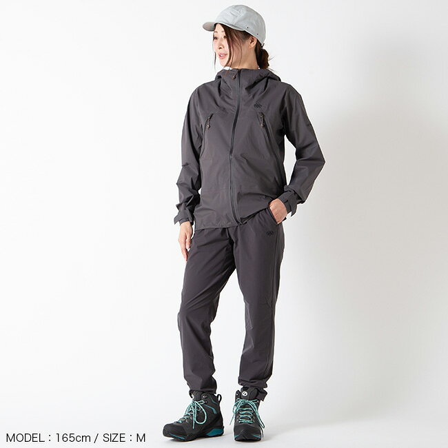 【SALE Max30%OFF】ティートンブロス オゼジャケット【ウィメンズ】 Teton Bros. Oze Jacket レディース TB261-04 アウター ハードシェル 防水 登山 トレッキング ハイキング トレイルランニング 撥水 透湿 ストレッチ キャンプ アウトドア canpanera-10072385 OutdoorStyle サンデーマウンテン サンプル画像2