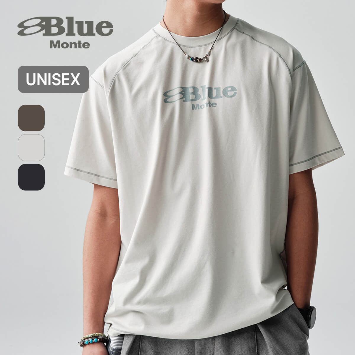 ブルーモンテ クールマックス速乾ショートスリーブTシャツ BLUE MONTE Coolmax Quick-Drying Short-Sleeve T-Shirt ユニセックス メンズ ウィメンズ レディース NLBLDTX004 速乾 吸湿 抗菌 機能性 ティシャツ 半袖 カットソー トップス おしゃれ キャンプ アウトドア