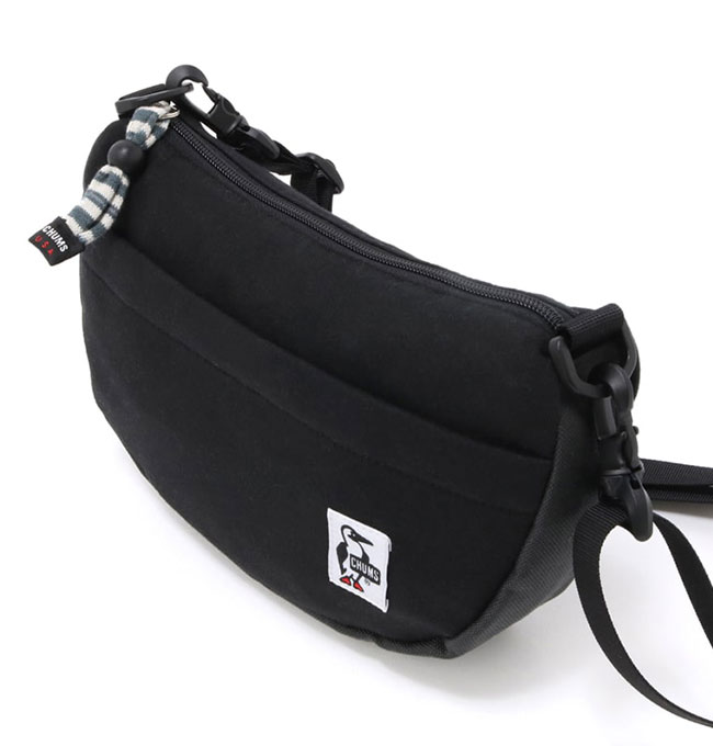 【SALE 10%OFF】チャムス ミニバナナショルダー スウェットナイロン CHUMS MIni Banana Shoulder Sweat Nylon CH60-3609 カバン ショルダーバッグ 斜め掛け タウンユース トラベル 旅行 おしゃれ キャンプ アウトドア - Image 3