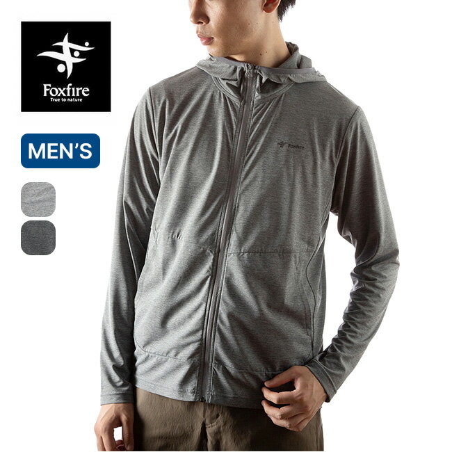 フォックスファイヤー SCフーディ メンズ Foxfire SC Hoody 5215140 パーカー アウター トップス 着る防虫 虫よけ 虫除け ジャケット UVカット 吸汗速乾 フェス おしゃれ キャンプ アウトドア