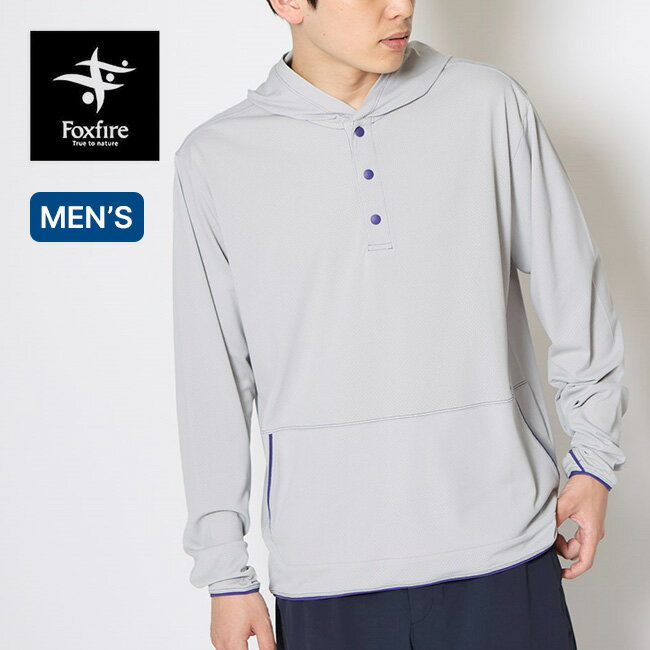 Rakuten - フォックスファイヤー SCハニカムフーディ Foxfire SC Honeycomb Hoody メンズ 5215646 アウター トップス フーディ 着る防虫 虫よけ 虫除け ジャケット UVカット 吸汗速乾 フェス おしゃれ キャンプ アウトドア