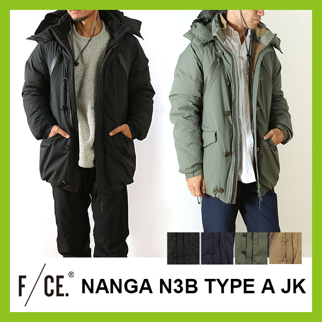 NANGA×FCE(エフシーイー）　N3B TYPE A JK NA0013 F-1702 