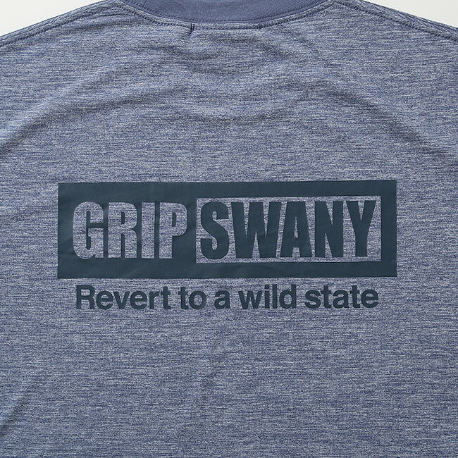 【SALE Max40%OFF】グリップスワニー ボックスロゴドライS/S TEE GRIP SWANY BOX LOGO DRY S/S TEE メンズ GSMCT0014 トップス カットソー Tシャツ 半袖 おしゃれ キャンプ アウトドア canpanera-10097759 OutdoorStyle サンデーマウンテン サンプル画像3
