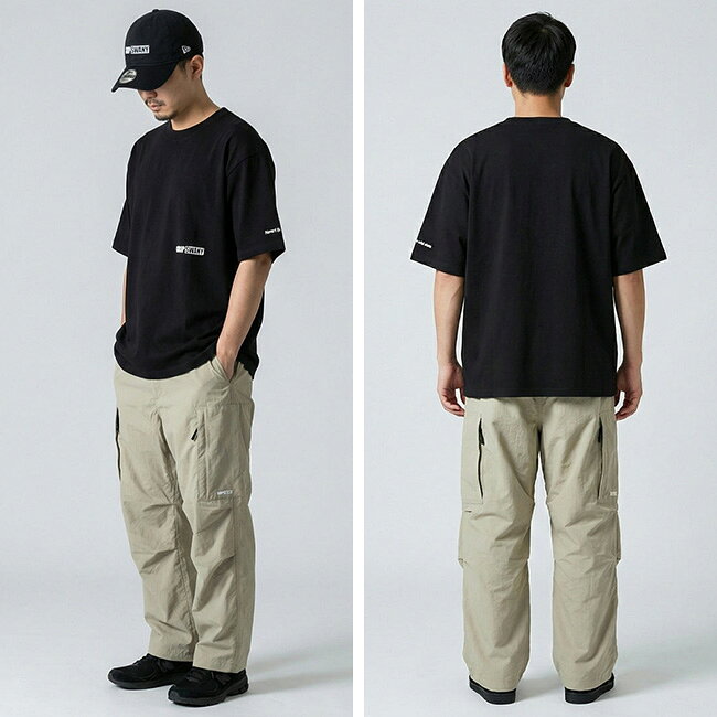 【SALE Max20%OFF】グリップスワニー ワイドボックスロゴTEE GRIP SWANY WIDE BOX LOGO TEE メンズ GSMCT-201 トップス カットソー Tシャツ 半袖 おしゃれ キャンプ アウトドア canpanera-10105196 OutdoorStyle サンデーマウンテン サンプル画像3