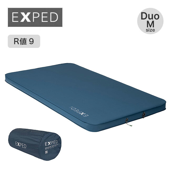 Mat - 【ラスト1点】エクスペド ディープスリープマットデュオM EXPED DeepSleep Mat Duo M 395727-B11 エアマット スリーピングマットレス 寝具 災害 車中泊 おしゃれ キャンプ アウトドア