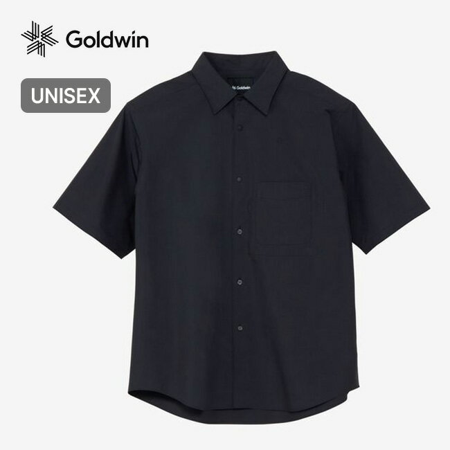 Rakuten - ゴールドウィン コンフォータブルS/Sシャツ ユニセックス GOLDWIN Comfortable S/S Shirt メンズ レディース GL55145 トップス 半袖 ビジネス タウンユース おしゃれ キャンプ アウトドア
