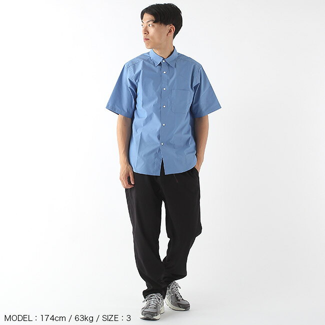 【SALE Max20%OFF】ゴールドウィン コンフォータブルS/Sシャツ ユニセックス GOLDWIN Comfortable S/S Shirt メンズ レディース GL55145 トップス 半袖 ビジネス タウンユース おしゃれ キャンプ アウトドア canpanera-10096349 OutdoorStyle サンデーマウンテン サンプル画像2