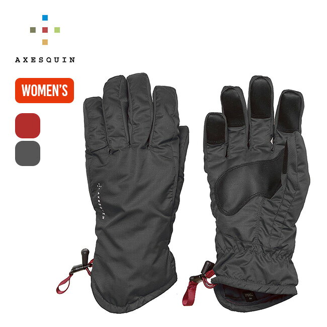 Rakuten - アクシーズクイン レイングリップ AXESQUIN レディース 13054 手袋 グローブ 防水グローブ フェス おしゃれ キャンプ アウトドア