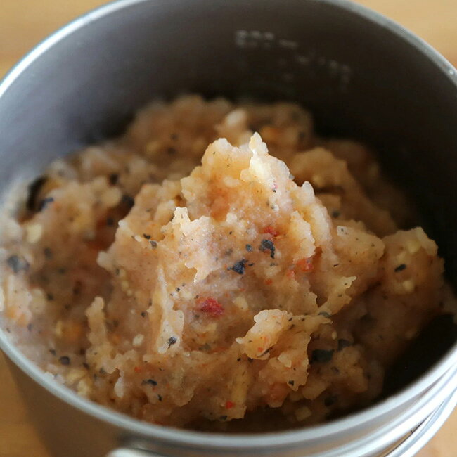 マウンテングルメラボ 梅しそとトマトのポテトピュレ(アルミバッグ) MOUNTAIN GOURMET LAB. Potato Pur?e with Ume-shiso and Tomato 食品 ごはん 山飯 1人前 1食 ギフト プレゼント 保存食 常温保存 登山 キャンプ アウトドア canpanera-10105692 OutdoorStyle サンデーマウンテン サンプル画像3