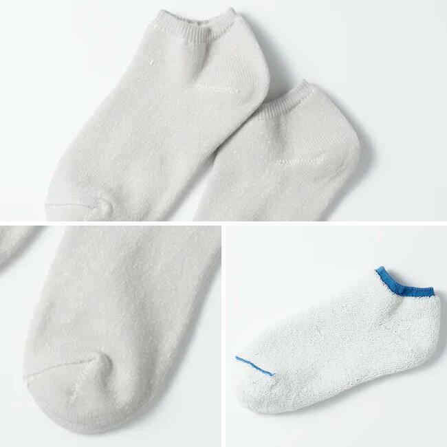 【SALE Max10%OFF】ロトト ワシパイルショートソックス ROTOTO WASHI PILE SHORT SOCKS ユニセックス メンズ レディース R1512-SS26 和紙 靴下 フェス おしゃれ キャンプ アウトドア canpanera-10002706 OutdoorStyle サンデーマウンテン サンプル画像2