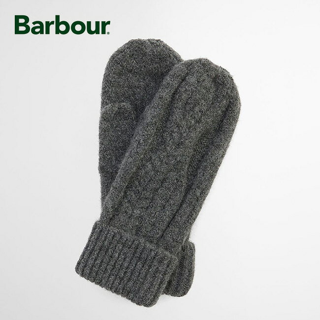 【ラスト1点】バブアー エルスドンニットミトン Barbour elsdon knitted mittens LGL0147 手袋 小物 アクセサリー おしゃれ キャンプ アウトドア