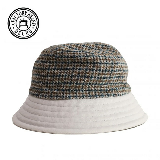 デコー チェック&モールスキン バケットハット DECHO CHECK & MOLESKIN BUCKET HAT ユニセックス メンズ レディース ウィメンズ 9-5AD25 帽子 綿 コットン キャンプ アウトドア