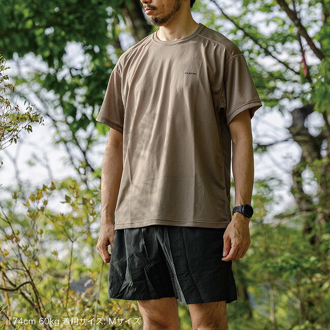 スタティック ハイブS/S STATIC HIVE S/S ユニセックス メンズ レディース 36221 Tシャツ 半袖 メッシュ 軽量 抗菌 防臭 スポーツ 運動 登山 キャンプ アウトドア canpanera-10092398 OutdoorStyle サンデーマウンテン サンプル画像3