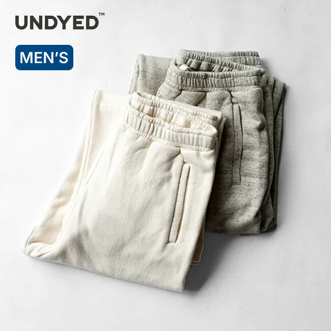アンダイド スウェットパンツ UNDYED SWEAT PANTS メンズ 25F303 ボトムス ロングパンツ スエット おしゃれ キャンプ アウトドア canpanera-10105916 OutdoorStyle サンデーマウンテン パッケージ画像
