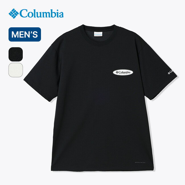 コロンビア アーバンハイクグラフィックショートスリーブTシャツ メンズ Columbia Urban Hike Graphic S/S Tee PG3033 トップス ティシャツ 半袖 ロゴT ドライ 速乾 タウンユース 旅行 トラベル キャンプ アウトドア