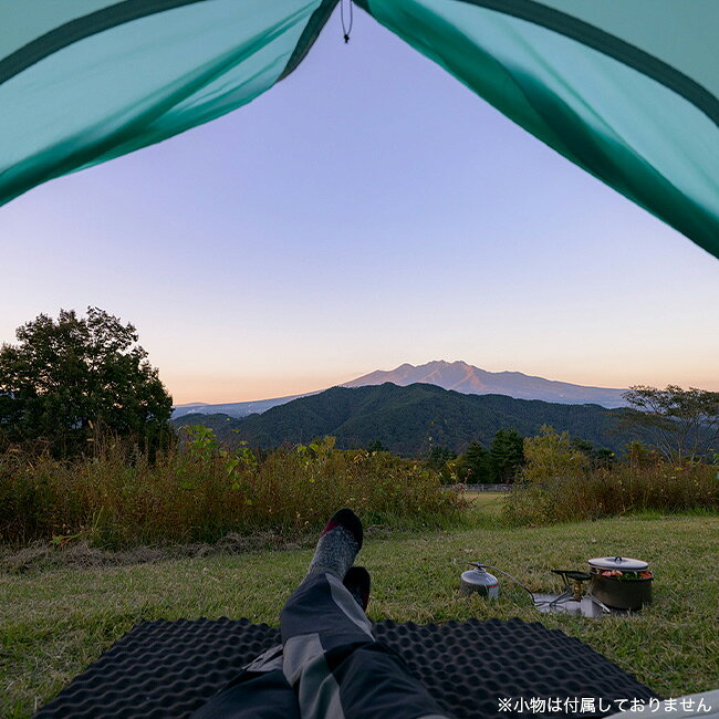 エバニュー初の登山テント】2人用で1,100g！背負えば軽く、泊まれば