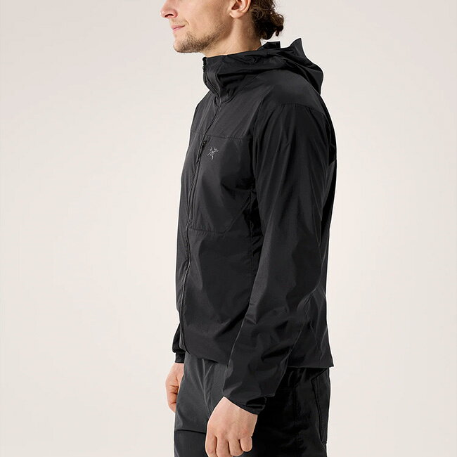 アークテリクス スコーミッシュフーディ メンズ ARC'TERYX Squamish Hoody M ジャケット アウター ウィンドシェル ナイロンジャケット軽量 コンパクト 羽織り ヘルメット対応 防風 耐風 耐久 撥水 登山 クライミング ランニング arcteryx おしゃれ キャンプ アウトドア