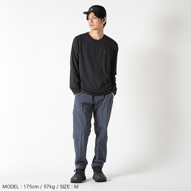 アークテリクス コーマッククルーLS メンズ ARC'TERYX cormac crew LS M トップス Tシャツ 長袖 ロンT 軽量 速乾 ベースレイヤー 化繊 紫外線対策 透湿 耐久 抗菌加工 ワッフル素材 登山 山岳 arcteryx おしゃれ キャンプ アウトドア canpanera-10082126 OutdoorStyle サンデーマウンテン サンプル画像2