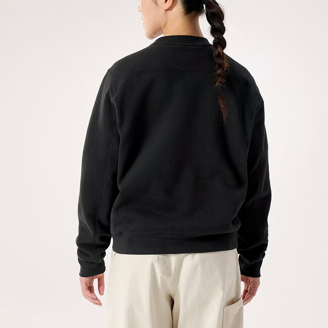 アークテリクス エンブレムフリースクルー【ウィメンズ】 ARC'TERYX Emblem Fleece Crew W レディース 長袖 ロングスリーブ トップス トレーナー フリース プルオーバー スウェット 通気 休憩 リカバリーウェア クライミング arcteryx おしゃれ キャンプ アウトドア canpanera-10102924 OutdoorStyle サンデーマウンテン サンプル画像3
